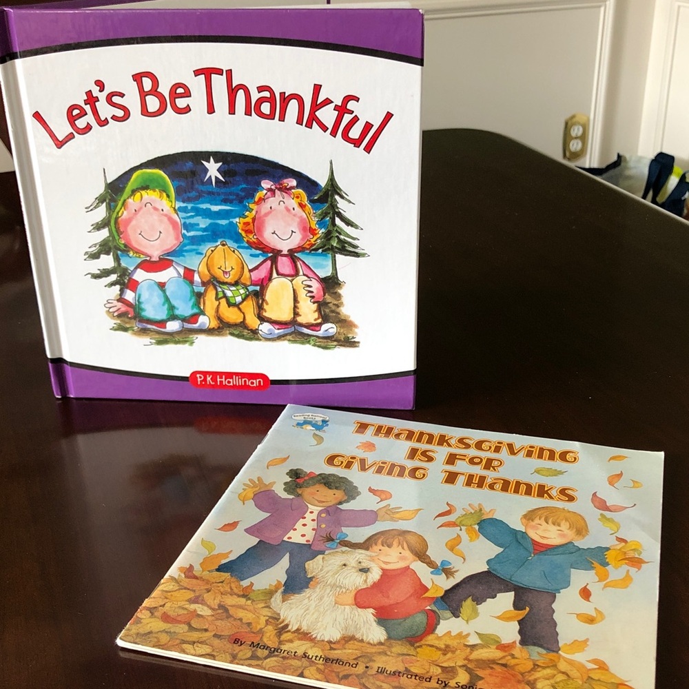 Let's Be Thankful Children's Book Set